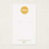 Aanpassen met uw Logo-crème dat verdient Visitekaartje (Voorkant)