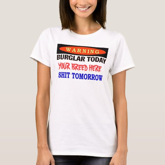 AANPASSEN MET UW RAS T-SHIRT (Voorkant)