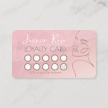 Aanpassen met uw salon QR code lijn Art Pink