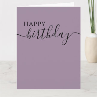 Aanpassen: Minimalistische kalligrafie Gefelicitee Kaart