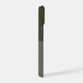 Aanpassen Moss Green Noise iPhone 15 Hoesje (Rechterkant)