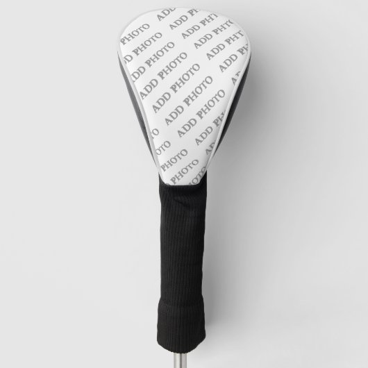 Aanpassen Naam toevoegen Foto of Illustratie Golfheadcover (Voorkant)