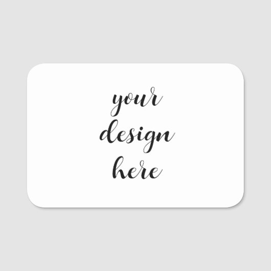 Aanpassen Naamplaatje (Voorkant)