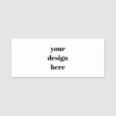 Aanpassen Naamplaatje (Voorkant)