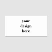 Aanpassen Naamplaatje (Voorkant)