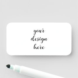 Aanpassen Naamplaatje