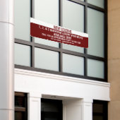 Aanpassen nu leasing appartementen te huur spandoek (Buitenkant Gebouw)