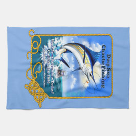 Aanpassen Ocean Sports Gevist Charter Boat Busine Theedoek