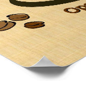 Aanpassen of aanpassen - Koffiewinkel Poster (Hoek)