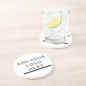 Aanpassen - Ontwerp - Voeg uw logo toe Zandsteen Onderzetter (Zijkant)