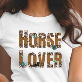 Aanpassen op Paard Liefhebber  T-shirt