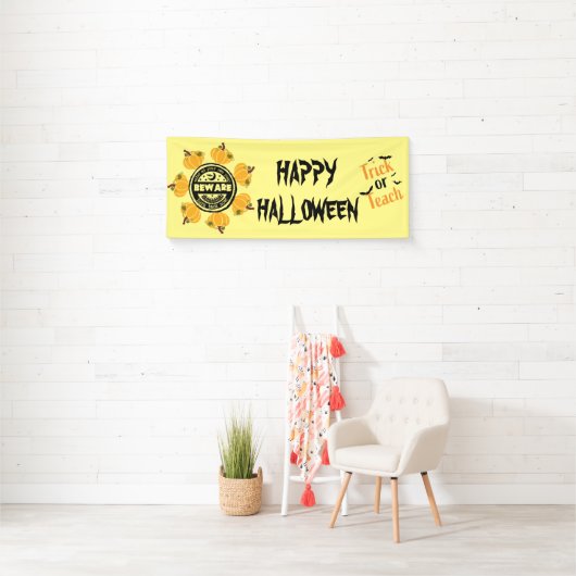Aanpassen Personaliseer Halloween Decorations Part Spandoek (Insitu)
