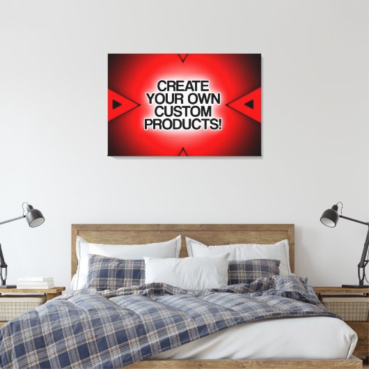 Aanpassen/personaliseren/Creëer uw eigen Canvas Afdruk (Insitu (Slaapkamer))