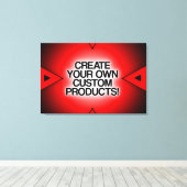 Aanpassen/personaliseren/Creëer uw eigen Canvas Afdruk (Insitu (Houten vloer))