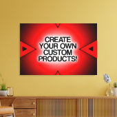 Aanpassen/personaliseren/Creëer uw eigen Canvas Afdruk (Insitu (Woonkamer))