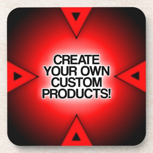 Aanpassen/personaliseren/Creëer uw eigen Drankjes Onderzetter (Voorkant)