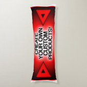 Aanpassen/personaliseren/Creëer uw eigen Lichaamskussen (Voorkant Verticaal)