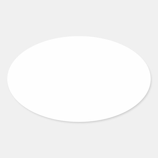 Aanpassen/personaliseren/Creëer uw eigen Ovale Sticker (Voorkant)