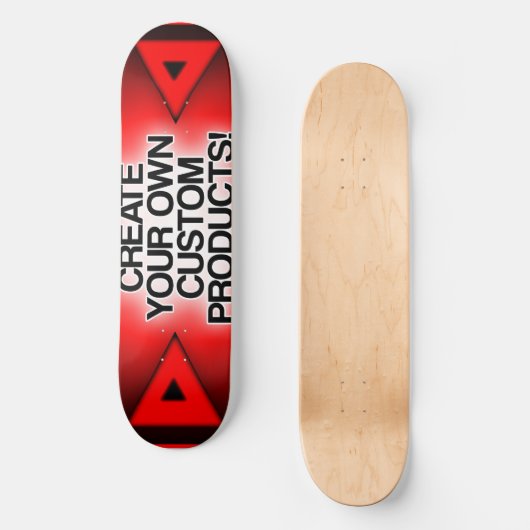 Aanpassen/personaliseren/Creëer uw eigen Persoonlijk Skateboard (Voorkant)