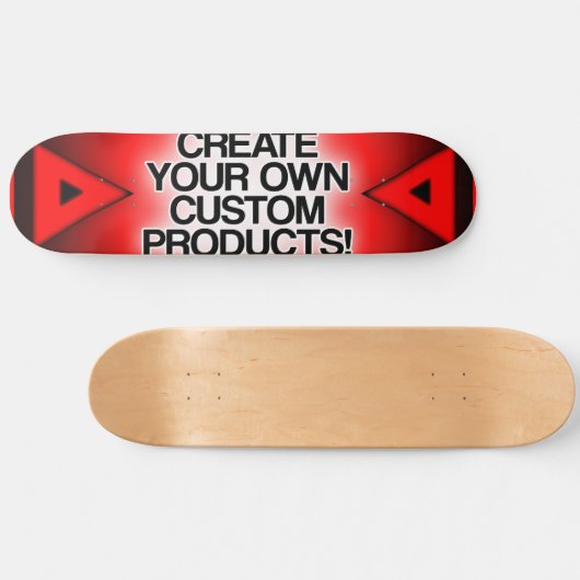 Aanpassen/personaliseren/Creëer uw eigen Persoonlijk Skateboard (Horizontaal)