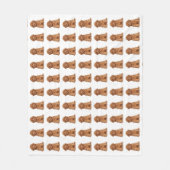 Aanpassen, personaliseren met foto fleece deken (Voorkant)