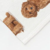 Aanpassen, personaliseren met foto fleece deken (Hoek)