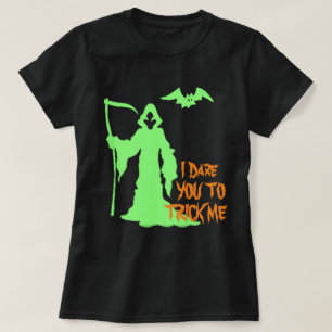 Aanpassen Personaliseren met Grim Reaper Halloween T-shirt