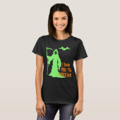 Aanpassen Personaliseren met Grim Reaper Halloween T-shirt (Voorkant volledig)