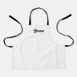 Aanpassen personaliseren met NAAM-monogram Schort