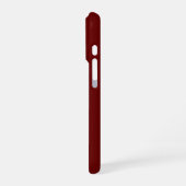 Aanpassen personaliseren naam tekst monogram borde iPhone hoesje (Linkerkant)