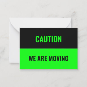 Aanpassen, personaliseren Verhuisadres info Note C Notitiekaartje