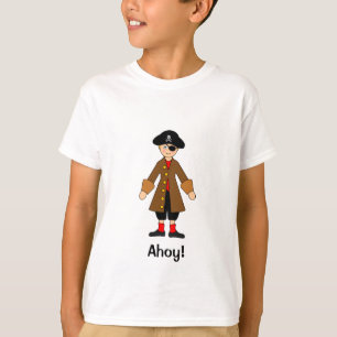 Aanpassen — Pirate Captain Costume T-shirt
