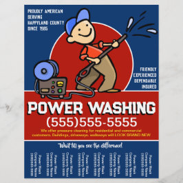 Aanpassen. Promo voor het reinigen van de drukstro Flyer