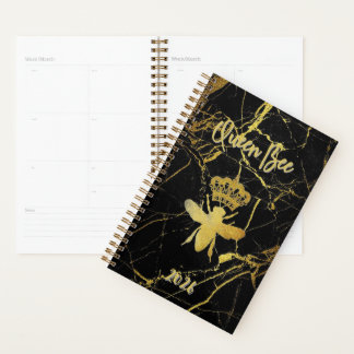 Aanpassen QUEEN BEE Lady Boss Marble Maandelijks D Planner