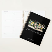 Aanpassen Quote Waterverf Boek Bloemen Bloemen 202 Planner (Display)