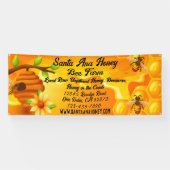 Aanpassen Raw Honey te koop Boerderij Business Spandoek (Horizontaal)
