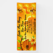 Aanpassen Raw Honey te koop Boerderij Business Spandoek (Verticaal)