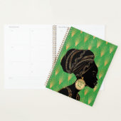 Aanpassen Religieuze Quote, Afro-Amerikaanse vrouw Planner (Display)