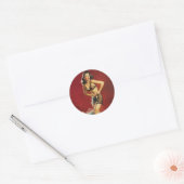 Aanpassen Ronde Sticker (Envelop)