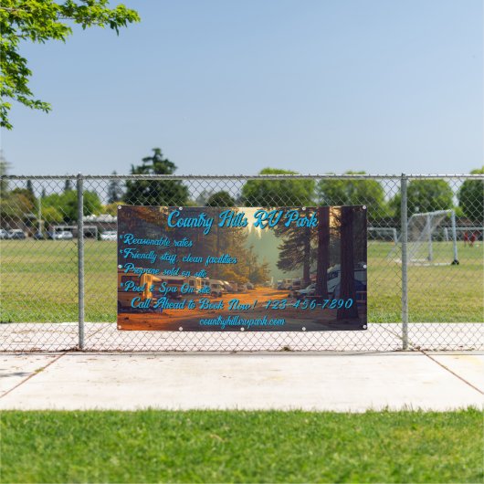 Aanpassen RV Park Campground Highway Spandoek (Insitu)