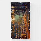 Aanpassen RV Park Campground Highway Spandoek (Verticaal)