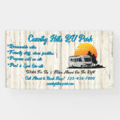 Aanpassen RV Park Camping Highway Spandoek (Horizontaal)