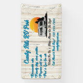 Aanpassen RV Park Camping Highway Spandoek (Verticaal)