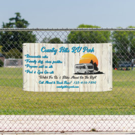 Aanpassen RV Park Camping Highway Spandoek