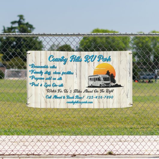 Aanpassen RV Park Camping Highway Spandoek (Insitu)