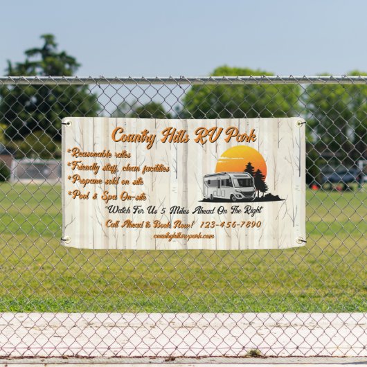 Aanpassen RV Park Camping Highway Spandoek (Insitu)