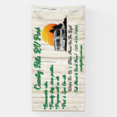 Aanpassen RV Park Camping Highway Spandoek (Verticaal)