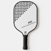aanpassen, sjabloon personaliseren, Pickleball Pad Paddle (Achterkant)