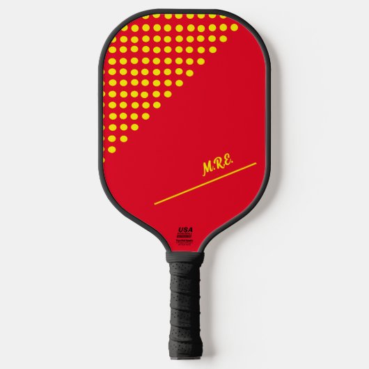 aanpassen, sjabloon personaliseren, Pickleball Pad Paddle (Voorkant)