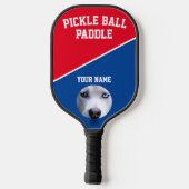 aanpassen, sjabloon personaliseren, Pickleball Pad Paddle (Achterkant)